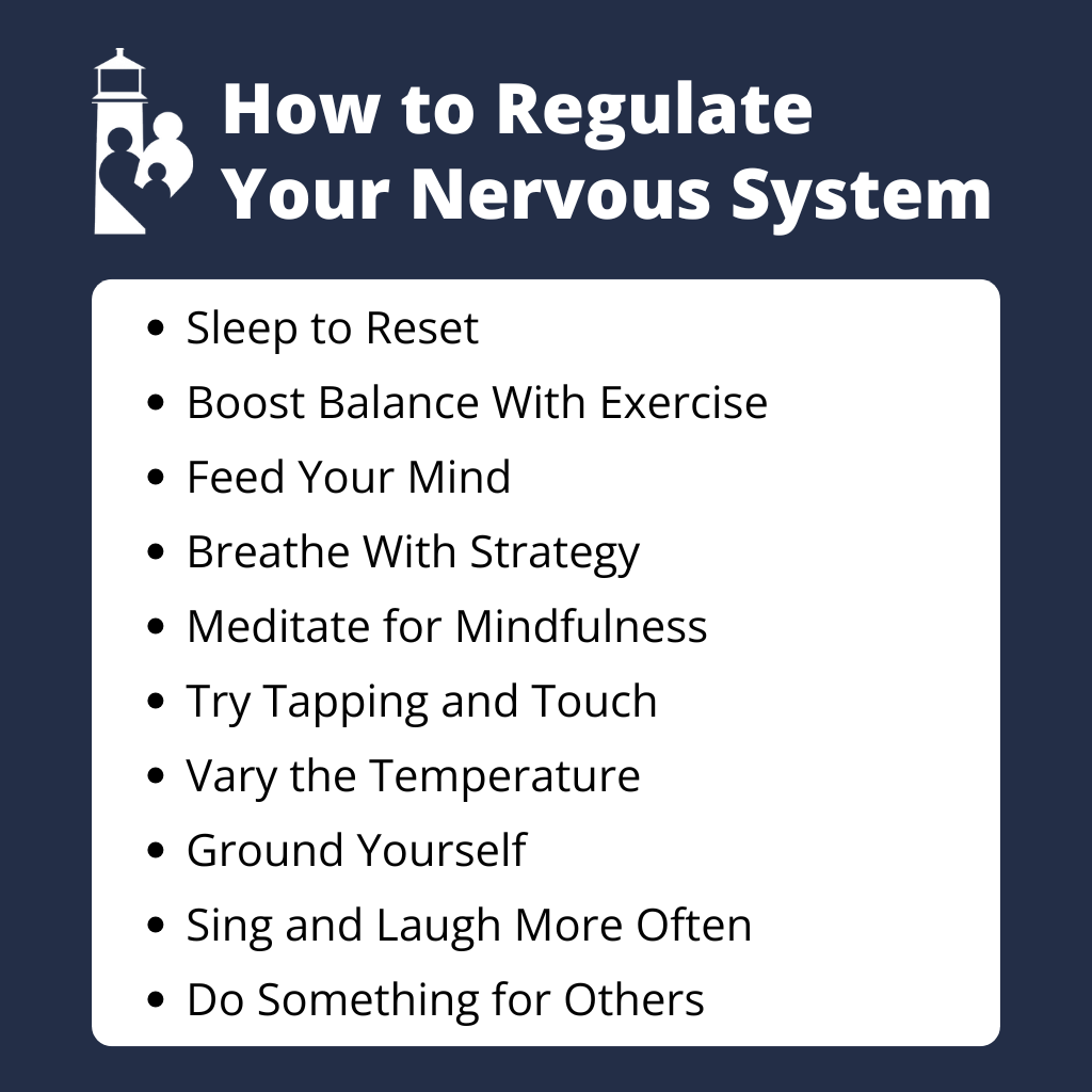 Infographic: How to Regulate Your Nervous System: Achieving Balance for Better Health