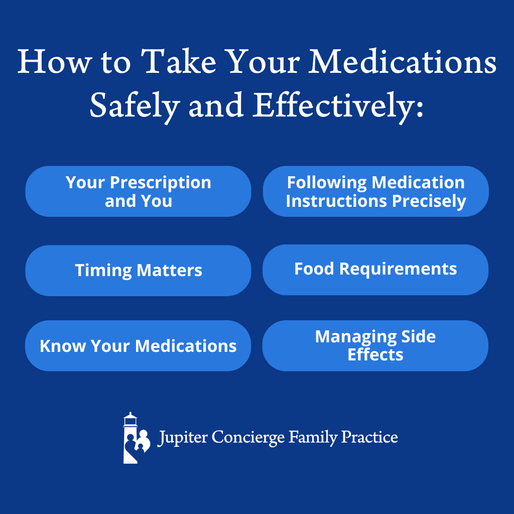 Infographic: How to Take Your Medications Safely and Effectively